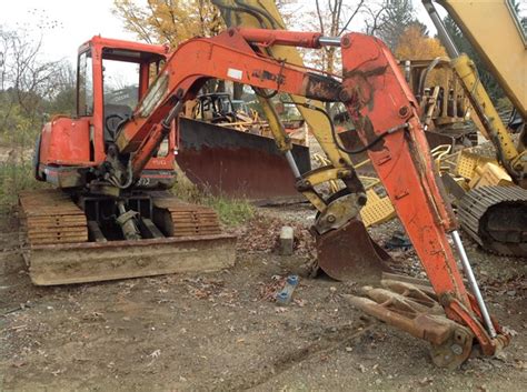 KUBOTA Excavators Dismantled Machines 